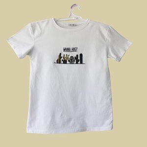 VLK Style Embroidered T-Shirt Size M